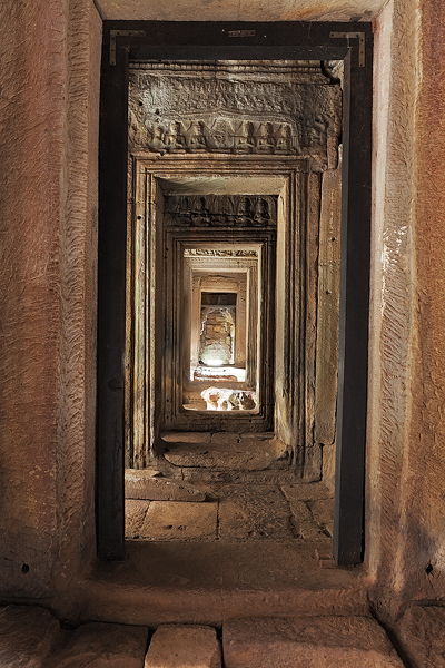 Temple Doorway – The Bayon, Cambodia